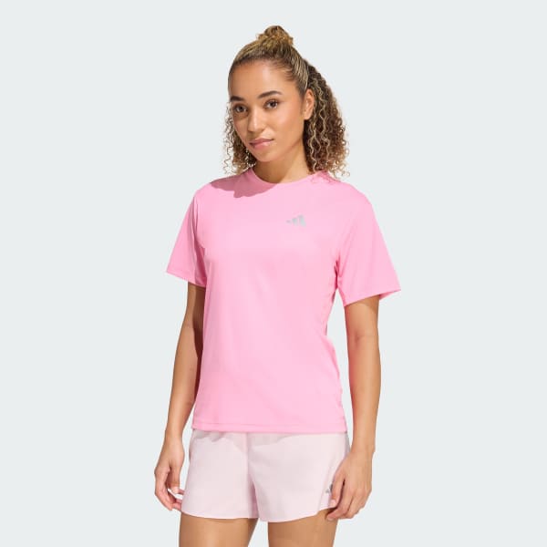 Rosa Playera de Running adi365 Essentials