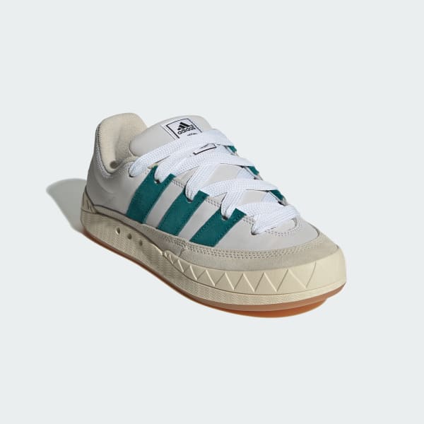 White Adimatic Shoes