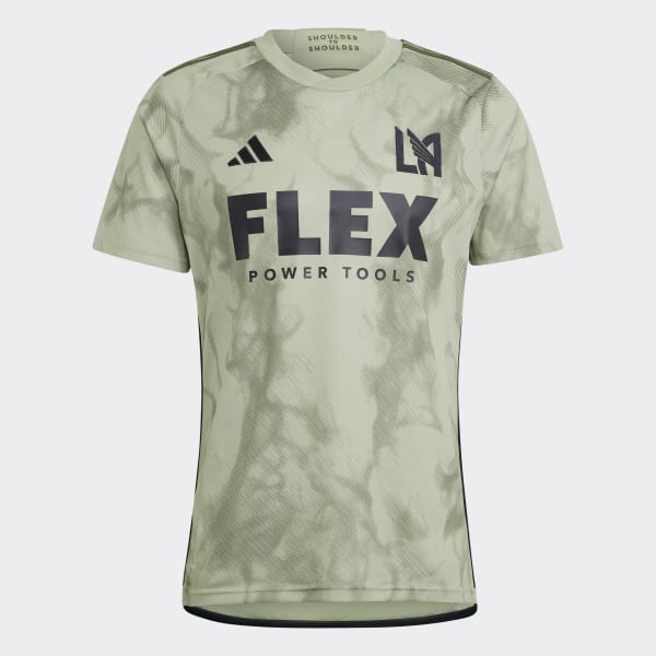 Camisa visitante Los Angeles FC 23 24 Verde adidas adidas Brasil