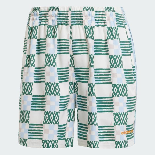 Multicolor Shorts Alargados 80s