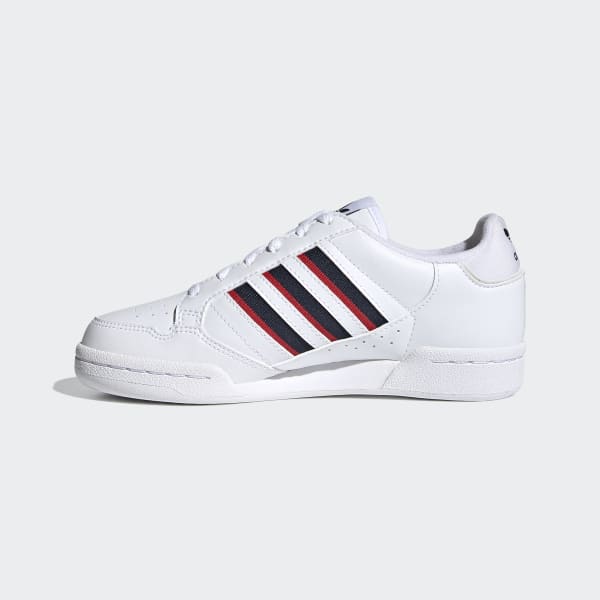 White Continental 80 Stripes Shoes