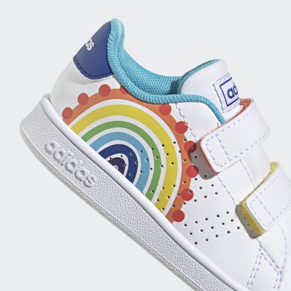 Adidas rainbow toddler shoes top