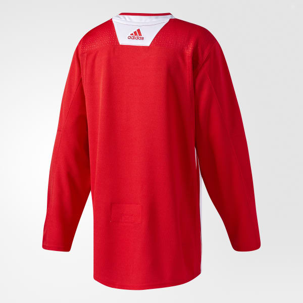 red wings practice jersey