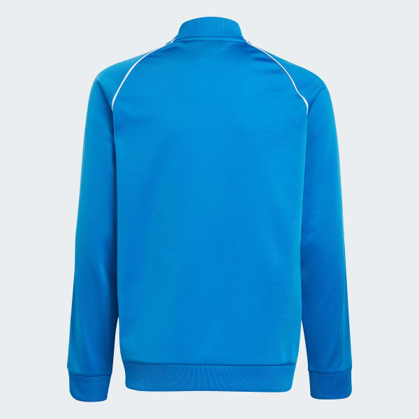 Mau-xanh-da-troi Track jacket SST Adicolor