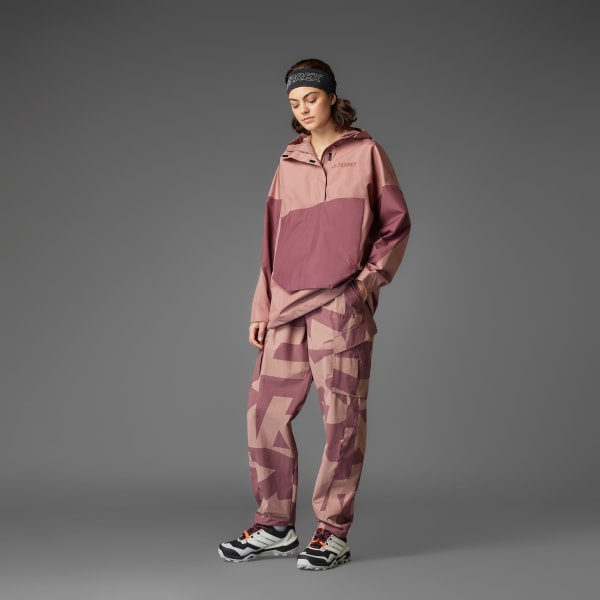 Bordeaux Pantaloni Terrex Xploric Cargo Printed