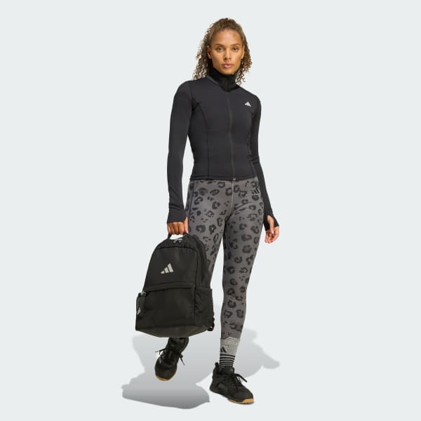 Schwarz Sportlicher Rucksack