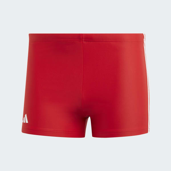 rood Classic 3-Stripes Zwemboxer