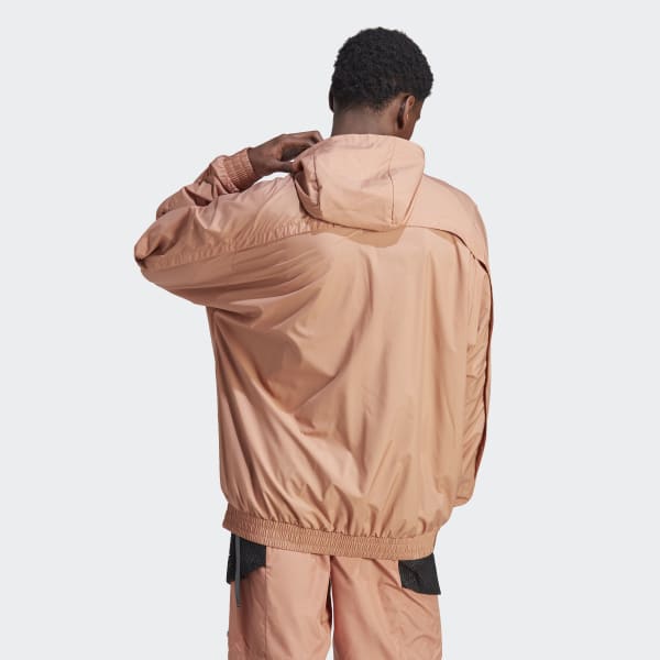 adidas City Escape Premium Windbreaker - Brown, Men's Lifestyle