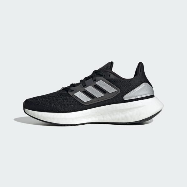 adidas Pureboost 22 Running Boost Primeknit Shoes Kids Black