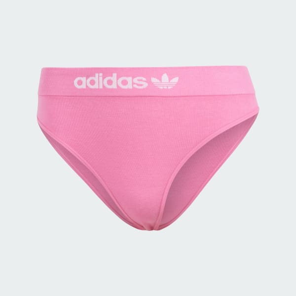 adidas Modern Flex Cotton Thong US Women\'s Lifestyle Briefs - | Pink | adidas