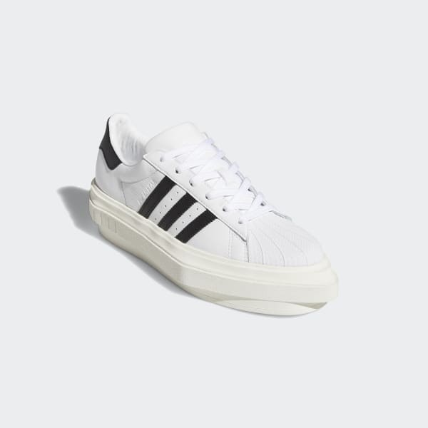 adidas Beyoncé Superstar Platform Shoes - White | adidas US