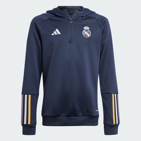 Bestaan Dat Gevoel van schuld Sweat-shirt à capuche Real Madrid Tiro 23 Enfants - Bleu adidas | adidas  France
