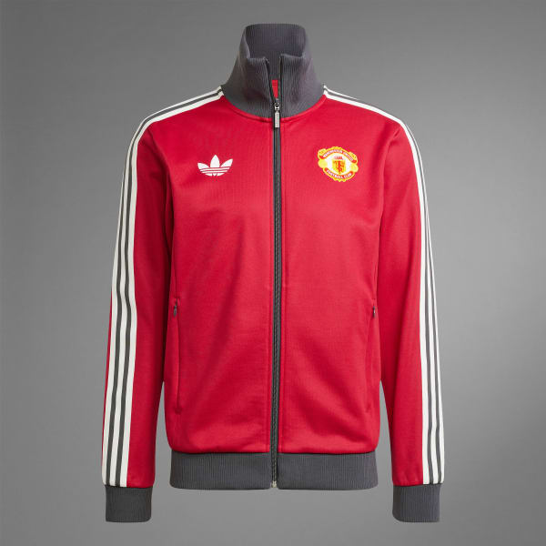 Adidas originals manchester united jacket deals