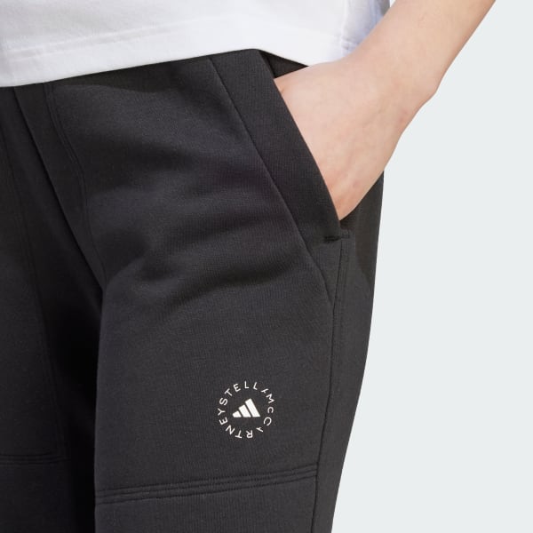 adidas by Stella McCartney Fleece Joggers Black adidas Ireland