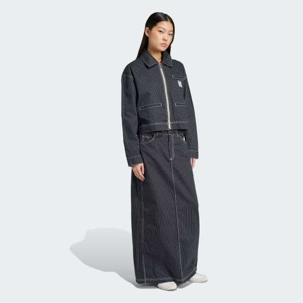Plomo Falda Allover Print