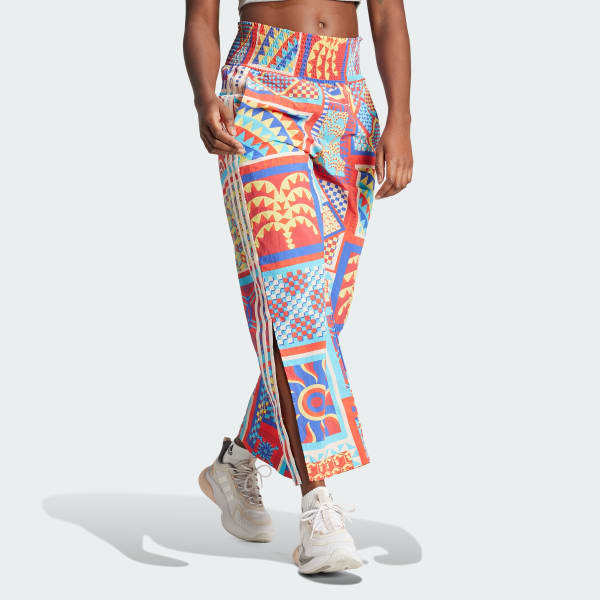 Azul Calça Premium adidas x Farm Rio