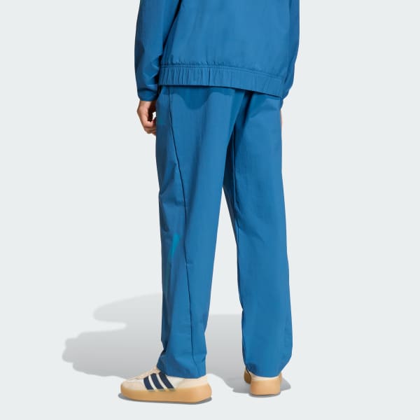 Bleu Pantalon de voyage tissé Z.N.E.