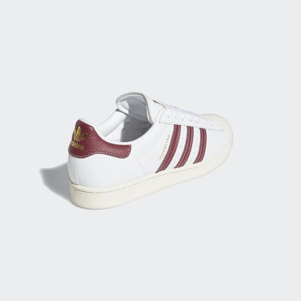 Adidas superstar white red store