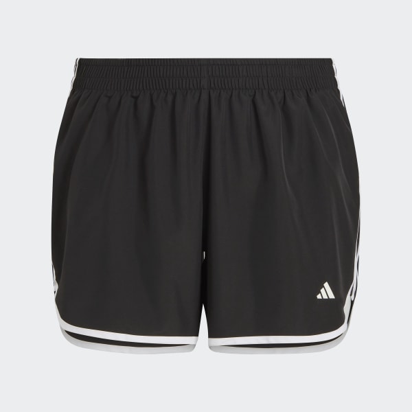 Czerń Marathon 20 Running Shorts (Plus Size)
