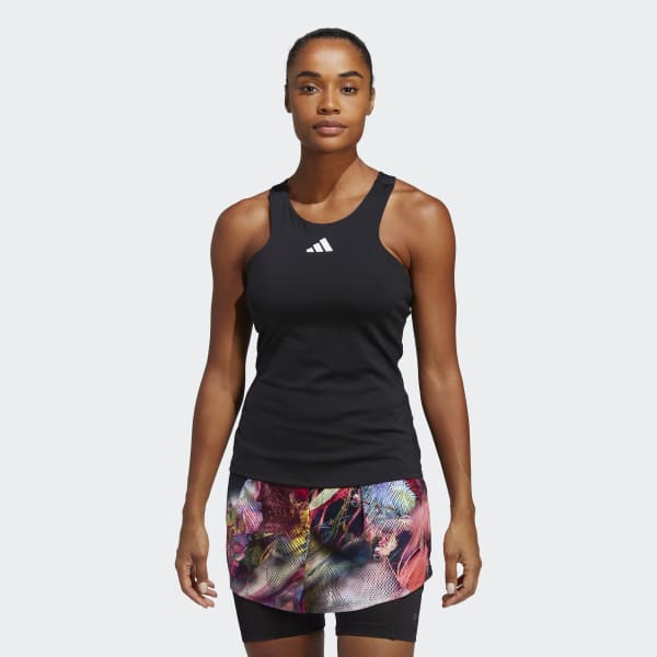 adidas Tennis Y-Tank Top - Black | Women's Tennis | adidas US