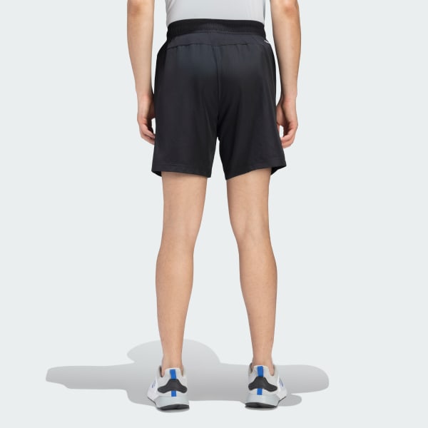 Black TRAIN ESSENTIALS WOVEN SHORTS