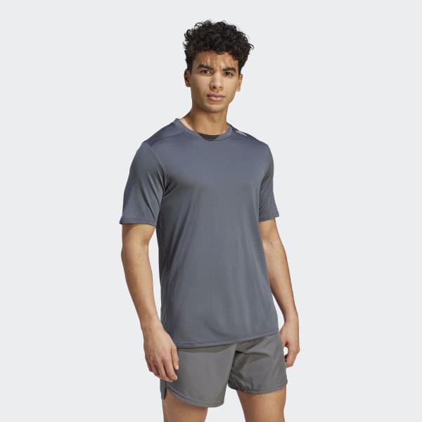 Gris T-shirt de training HIIT Designed 4 Training HEAT.RDY