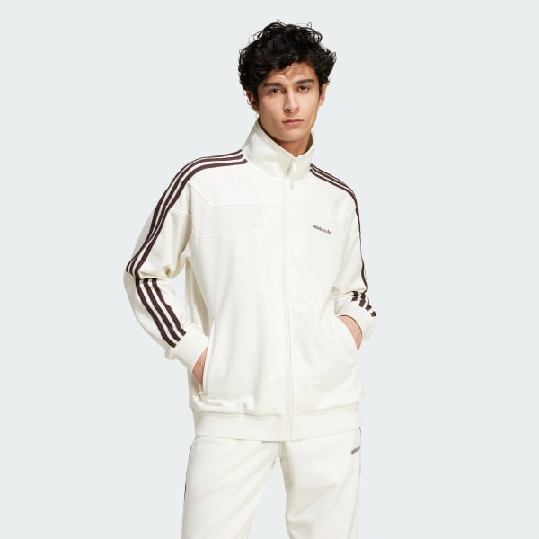 Track top 80s Premium Embossed 3 Stripes Bianco adidas adidas Italia