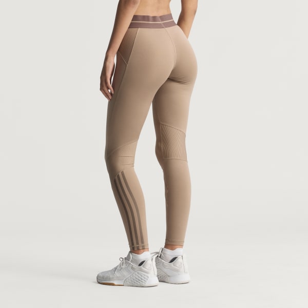 Brown Hyperglam Rib 1/1 Leggings