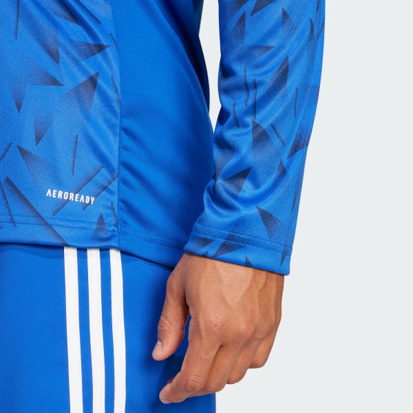 adidas Team Icon 25 Long Sleeve Jersey - Blue | Free Shipping with