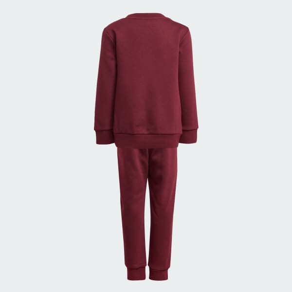 Burgundy adidas set 2025
