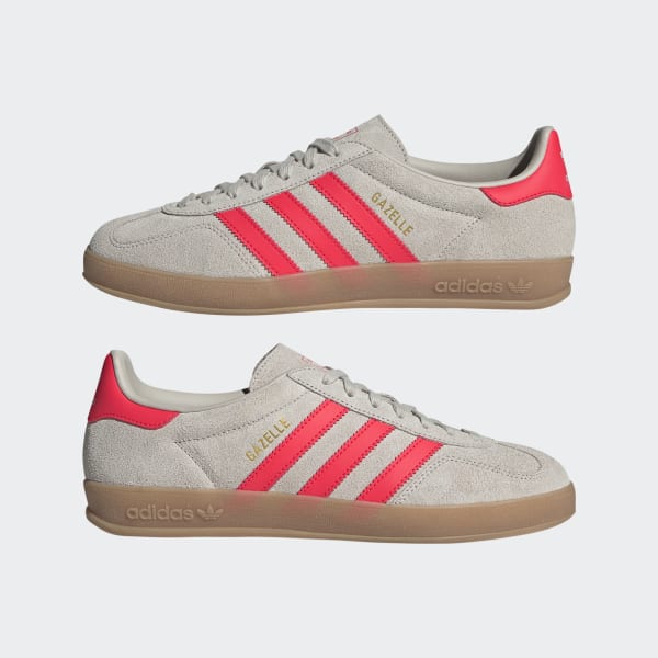 adidas Gazelle Indoor Shoes - Beige | Free Shipping with