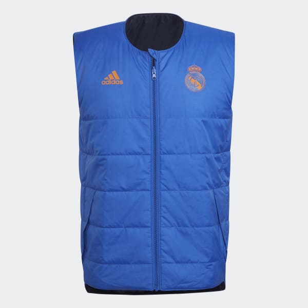 Blauw Real Madrid Padded Vest TA589