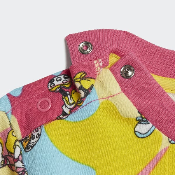 Rosa adidas x Disney Mickey Mouse Jogger Sett DD751