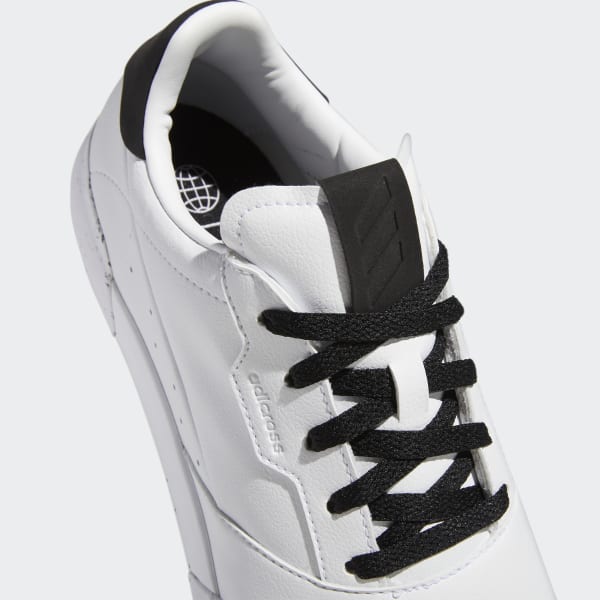 Hvid Adicross Retro Green golfsko