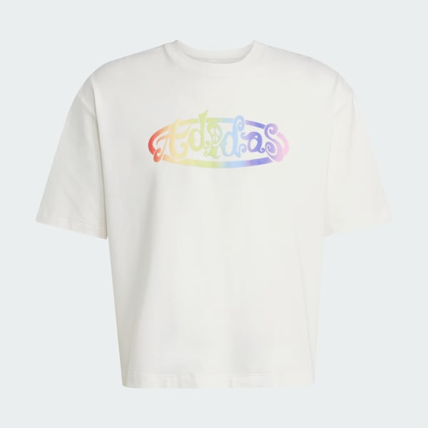 adidas x Jeremy Scott Graphic Tee - White | Free Shipping