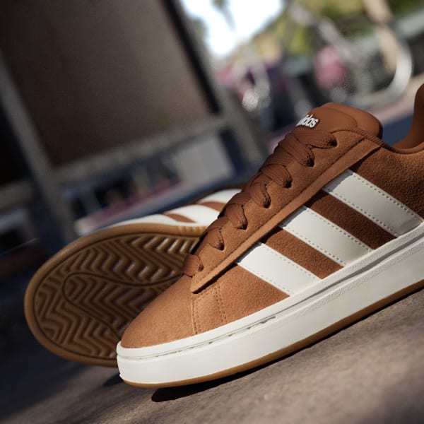adidas Grand Court Alpha Shoes - Brown | Free Shipping with adiClub