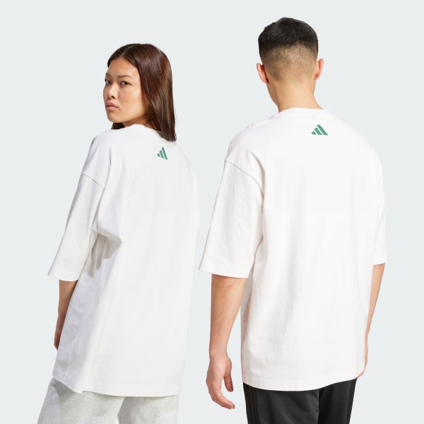 White Emerging Harmony Graphic Tee