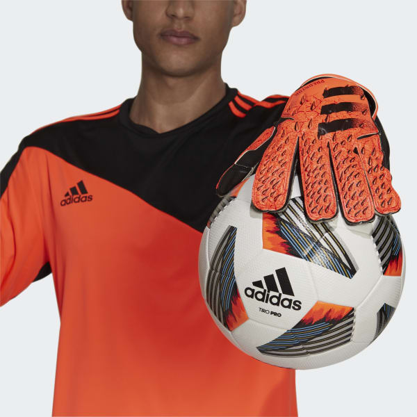 Naranja Guantes de Arquero Predator Match BJ153