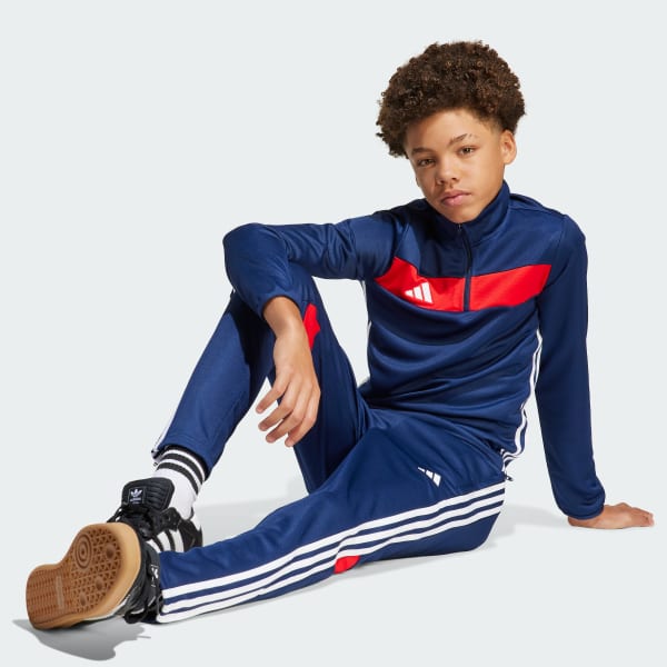 blauw Tiro 25 Essentials Training Broek Kids