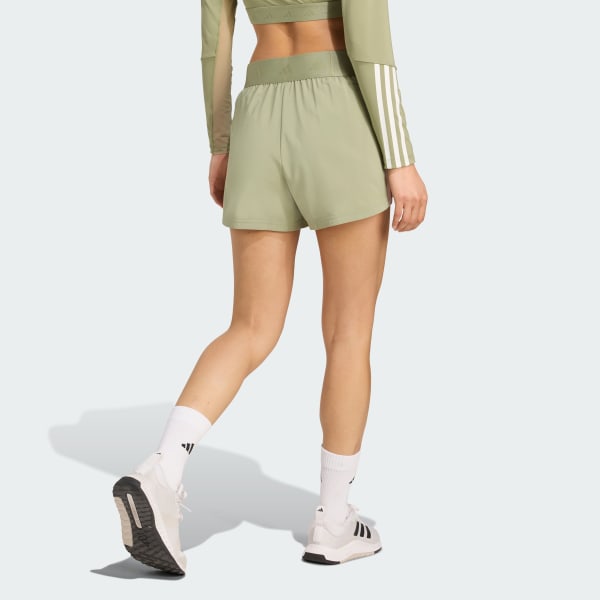 Verde Shorts tejidos Hyperglam