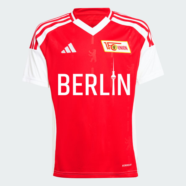 Rood 1. FC Union Berlin 24/25 Thuisshirt Kids