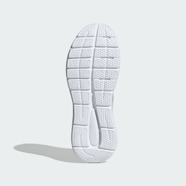 Adidas cloudfoam red and white store