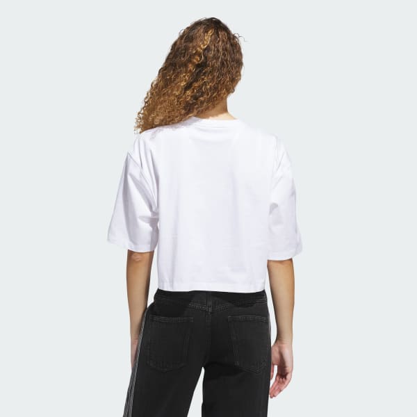 Blanco Polo corta Essentials