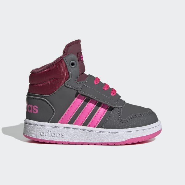 adidas hoops 2.0 mid gris