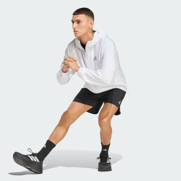 ホワイト Adi365 ランニング エッセンシャルズ ジャケット