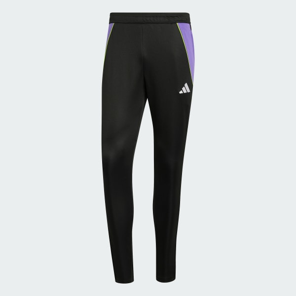 Black Tiro 24 Slim Training Tracksuit Bottoms