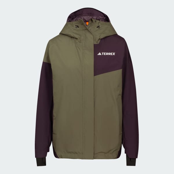 Verde Chaqueta Aislante Terrex Multi Rain.RDY 2 Capas