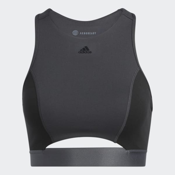 Grau CoreFlow Medium-Support Sport-BH