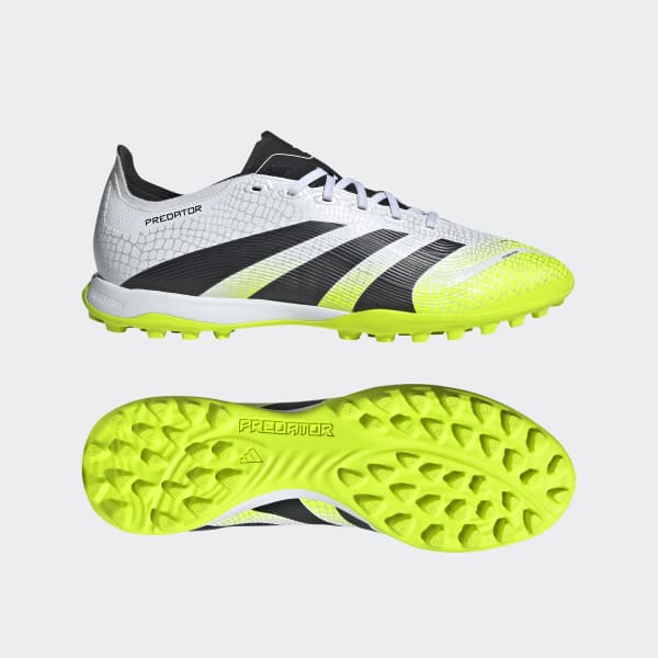 adidas Predator 24 League Low Turf Soccer Shoes - White