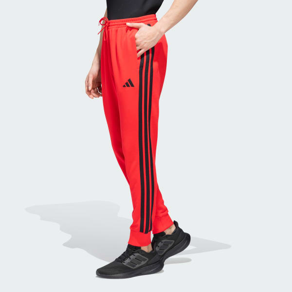 adidas 3-Stripes Training Track Pants Red adidas India